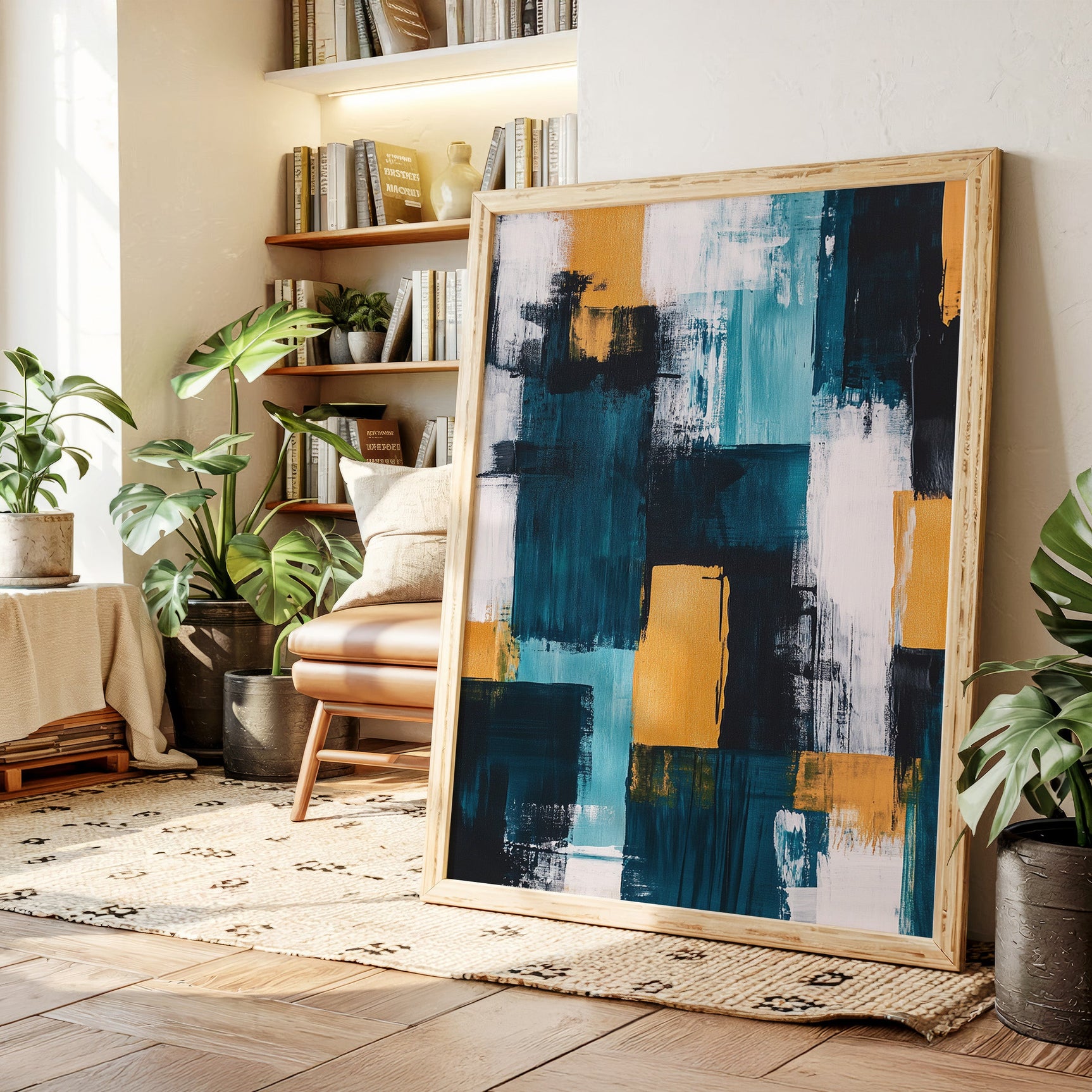 Vibrant Abstract Canvas Art - Modern Wall Decor