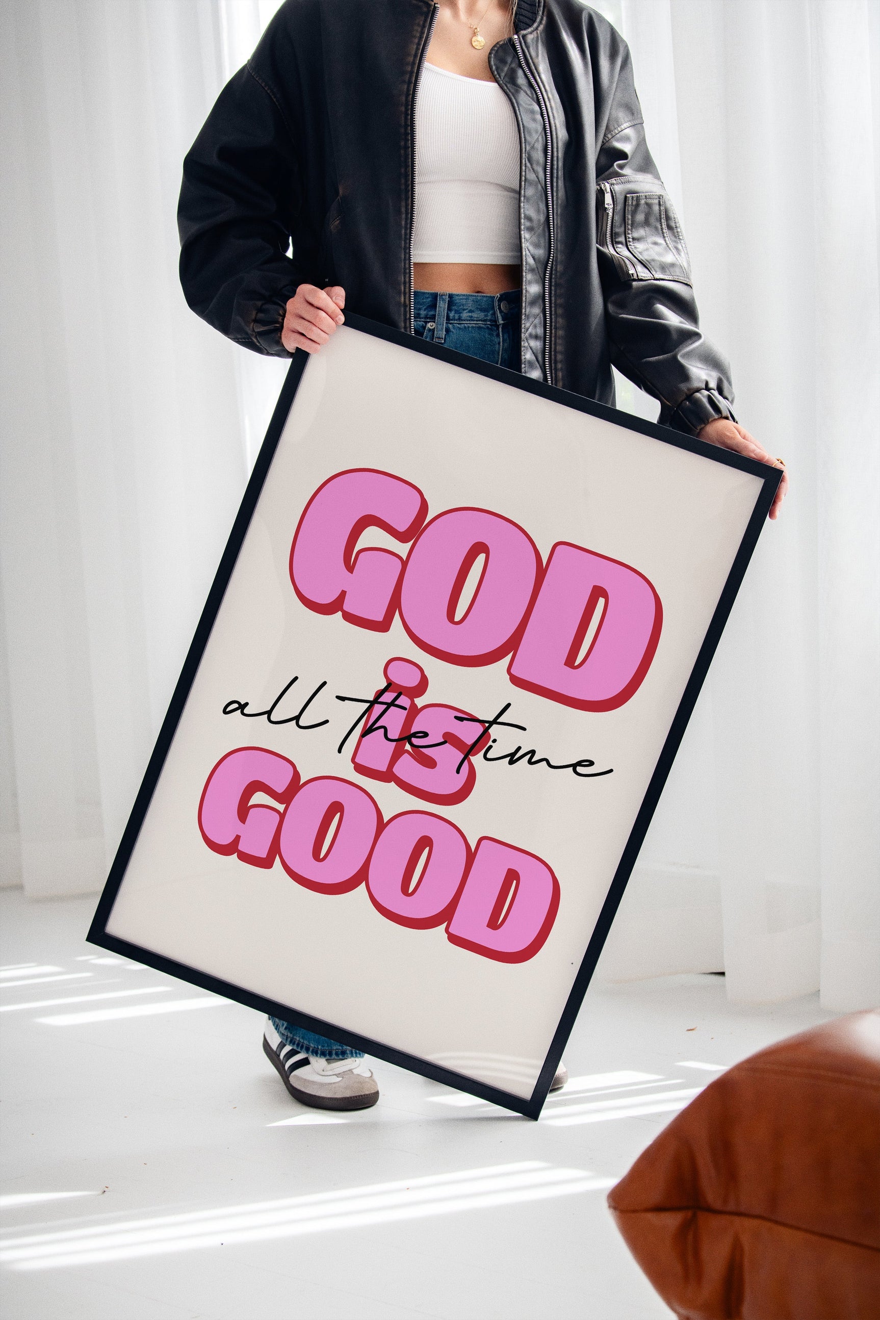 Divine Affirmation - Inspirational Typography Art Print