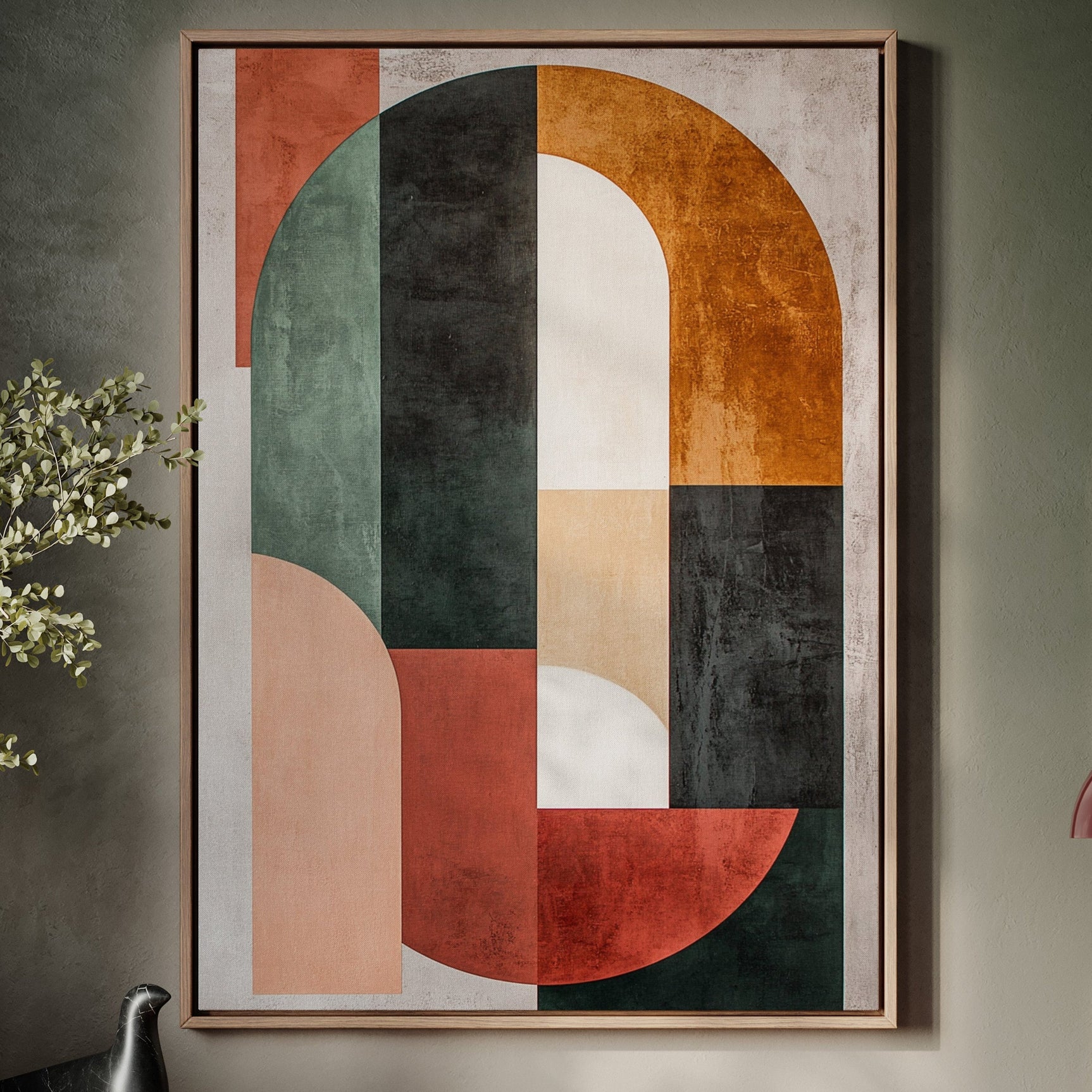 Modern Geometric Abstract Wall Art