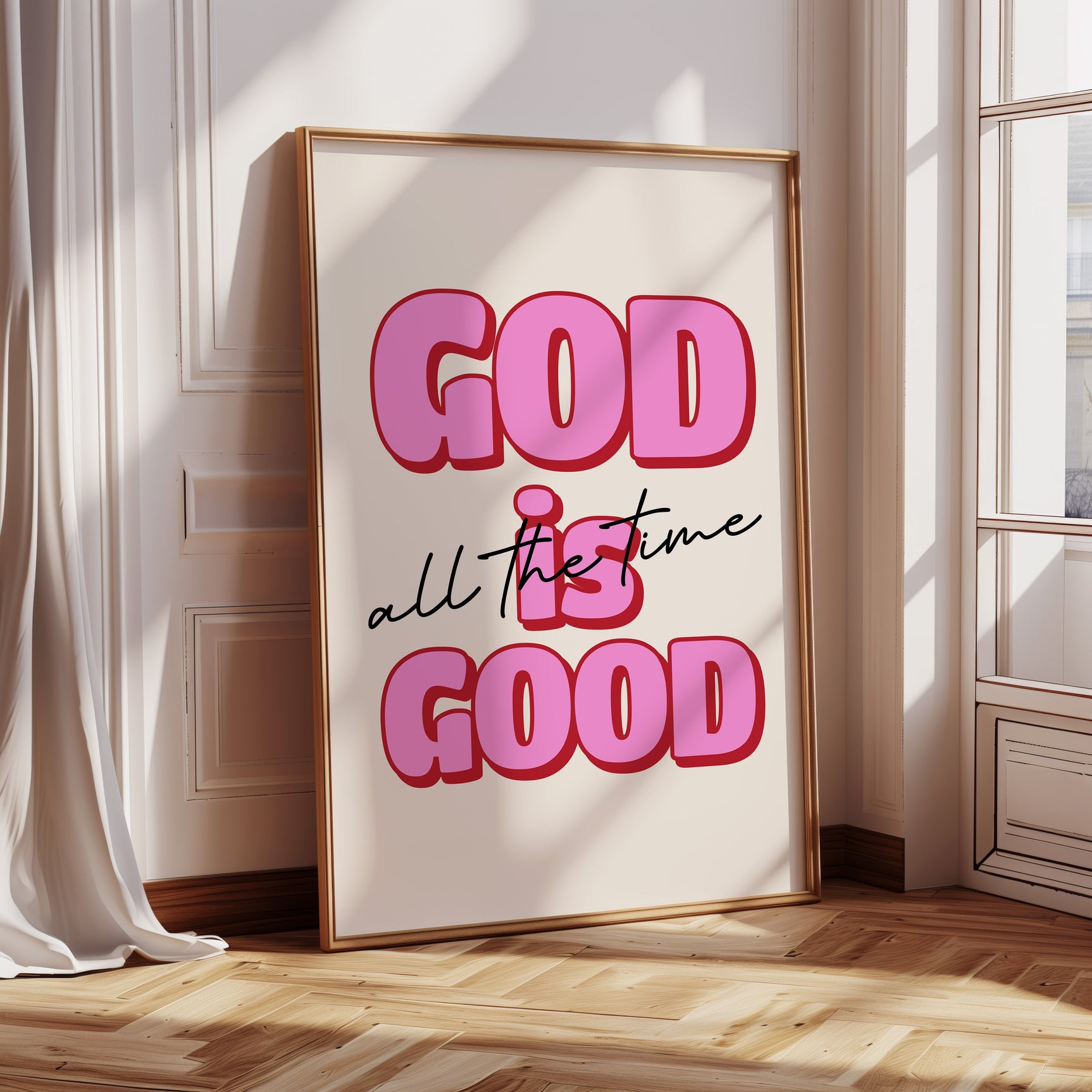Divine Affirmation - Inspirational Typography Art Print
