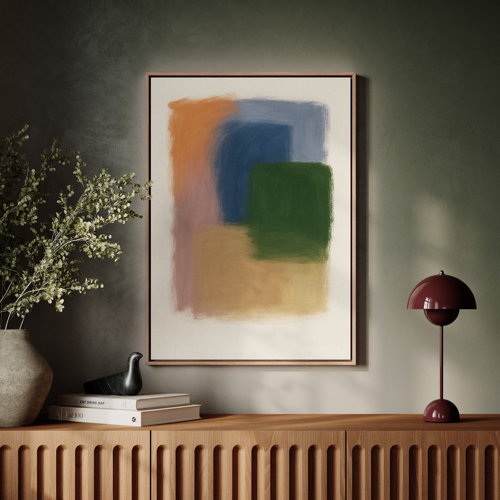 Elegant Abstract Pastel Art Print