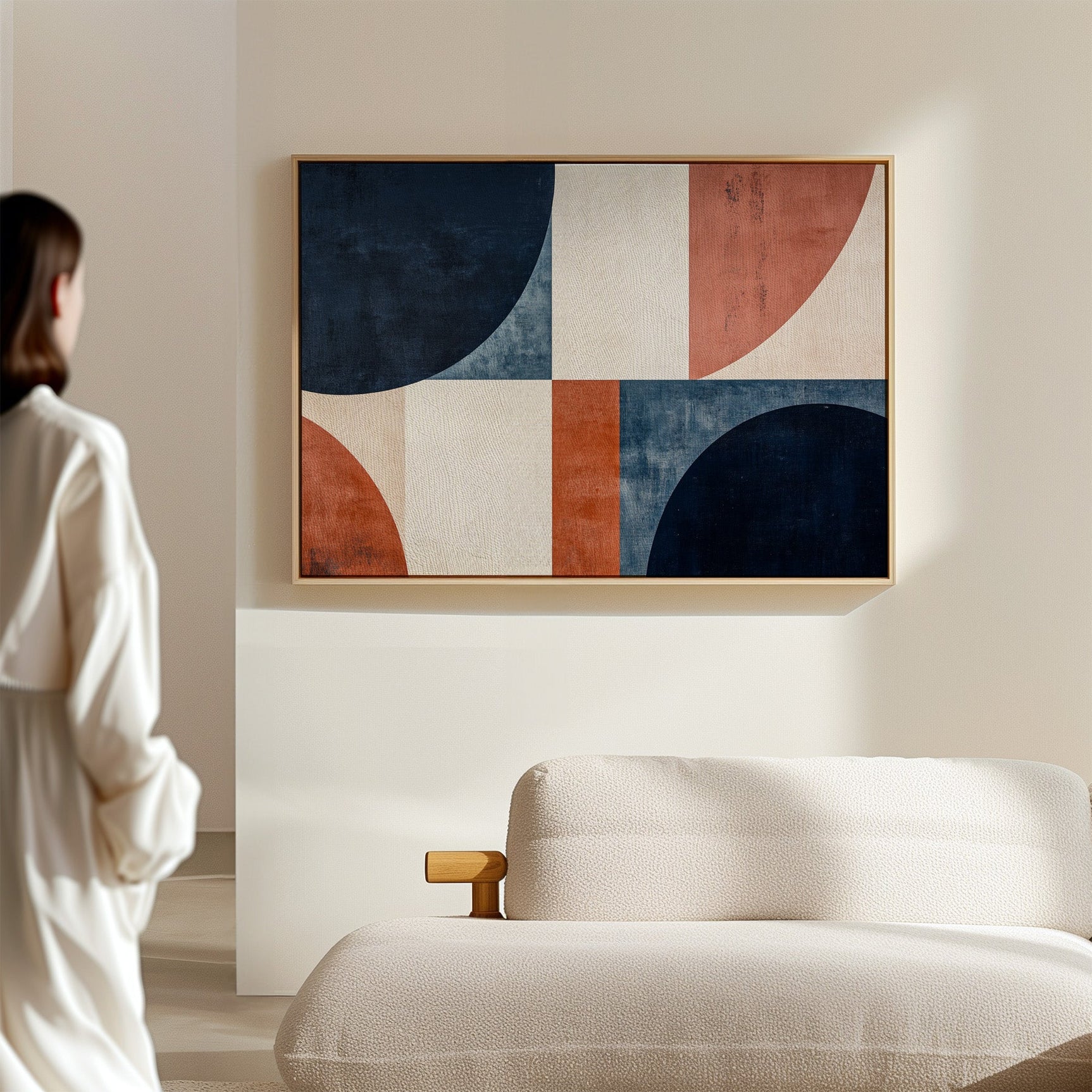 Modern Geometric Abstract Wall Art