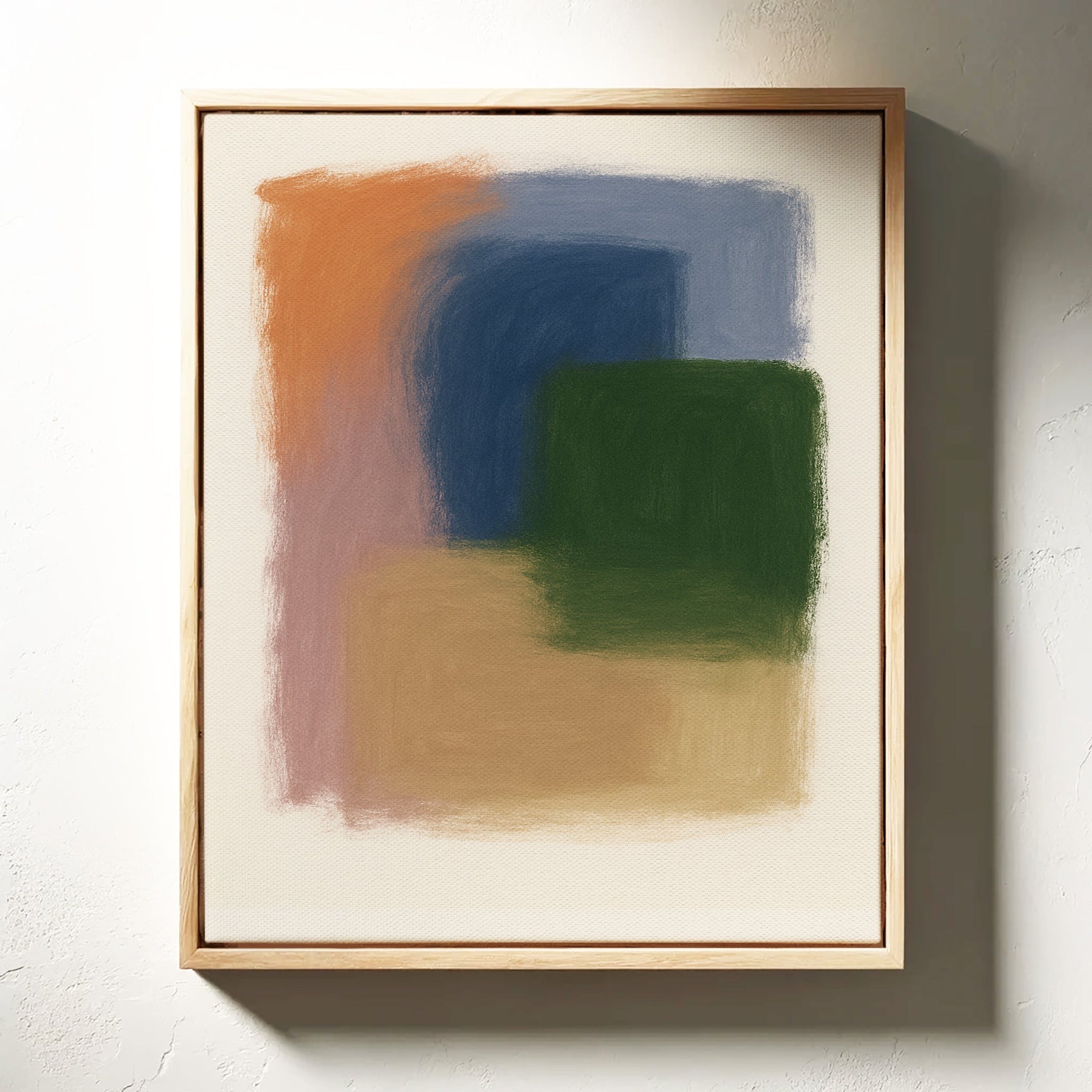 Elegant Abstract Pastel Art Print