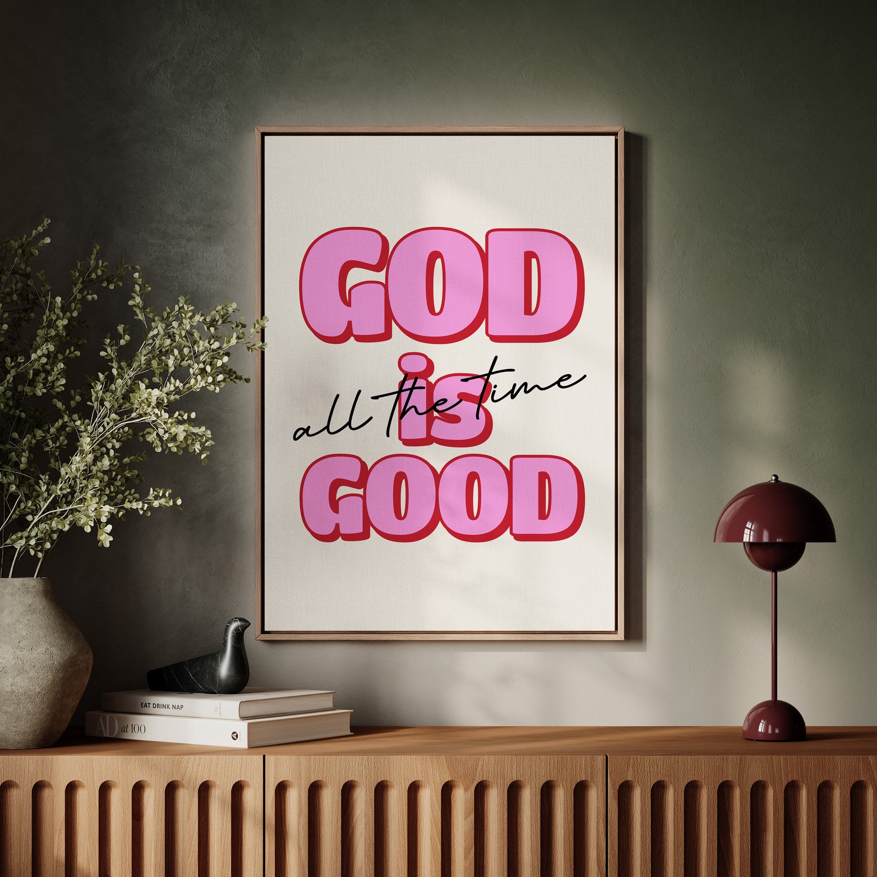Divine Affirmation - Inspirational Typography Art Print