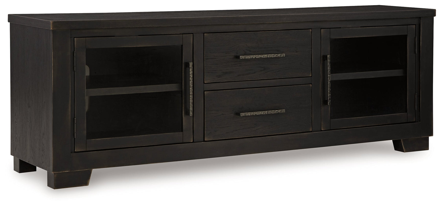 Galliden Black 80" TV Stand - Ornate Home