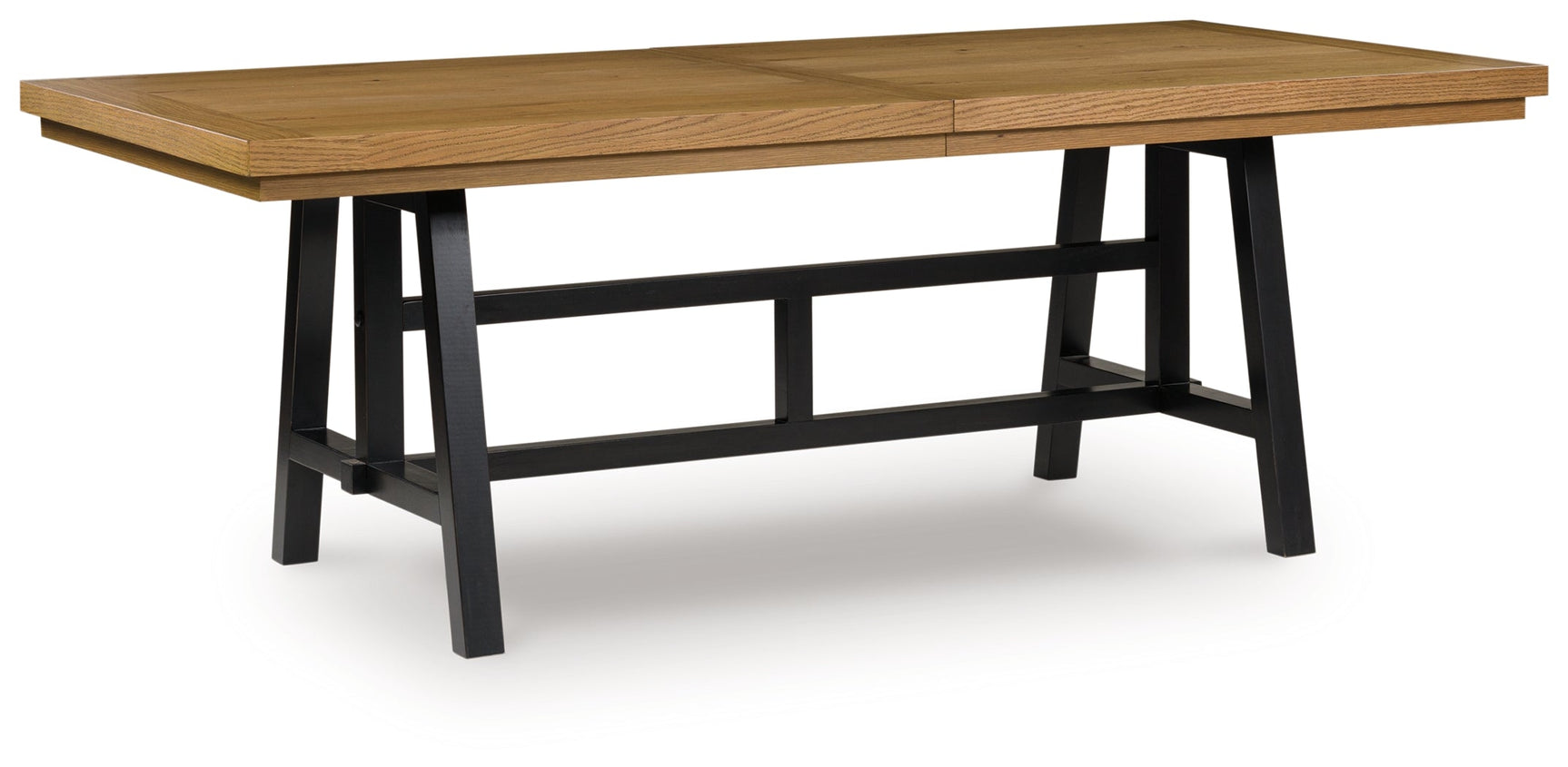 Galliden Black/Brown RECT Dining Room EXT Table (Online Special Price) - Ornate Home
