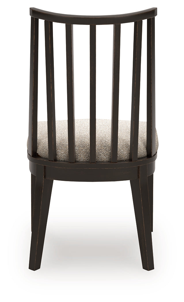 Galliden Black Extension Dining Table and 4 Chairs - Ornate Home