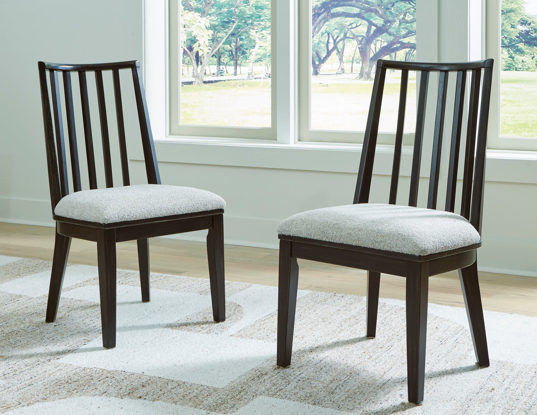 Galliden Light Brown Dining Table and 8 Chairs (Online Special Price) - Ornate Home