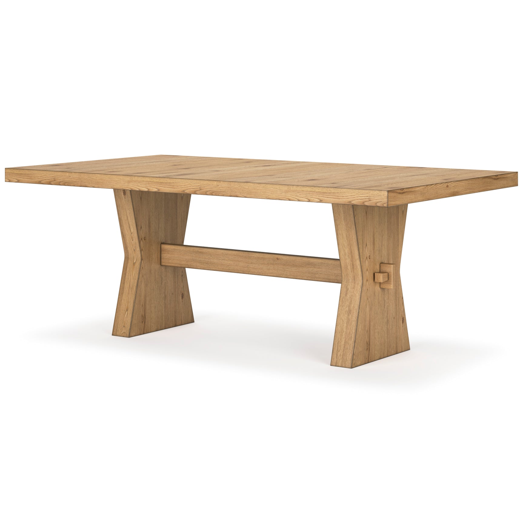 Galliden Light Brown Dining Table and 8 Chairs - Ornate Home