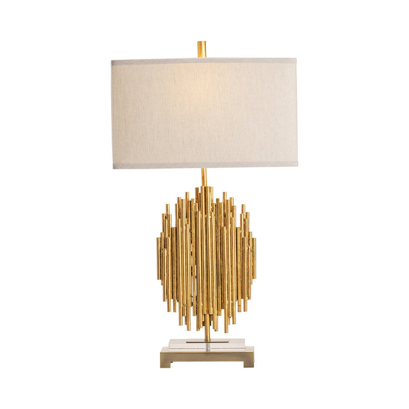 Galveston Gold/Brass Table Lamp - Ornate Home