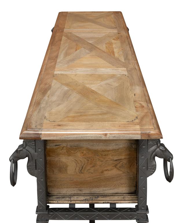 Game Of Thornes Tan Console Table - Ornate Home