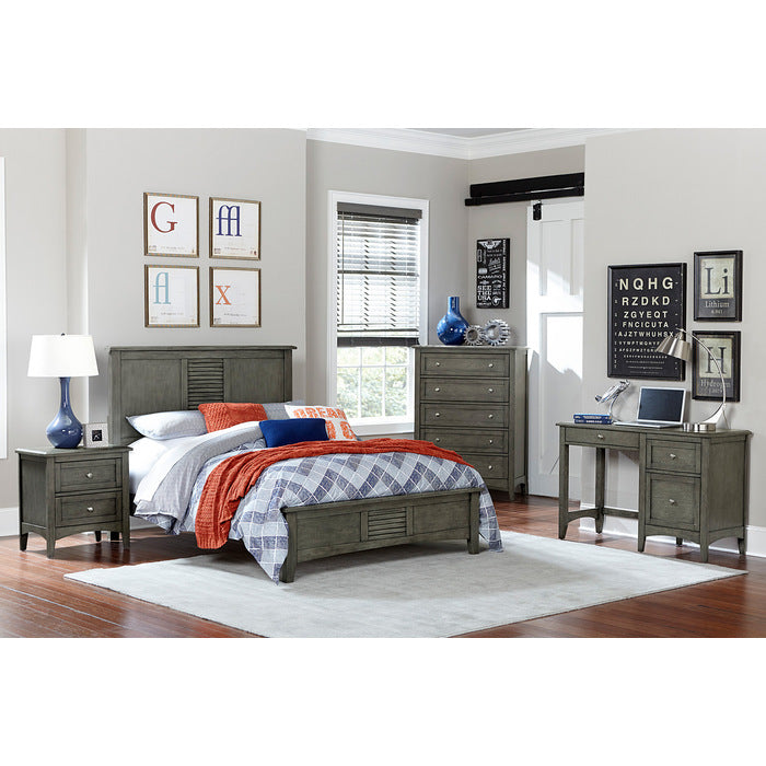 Garcia Gray Full Bed - Ornate Home