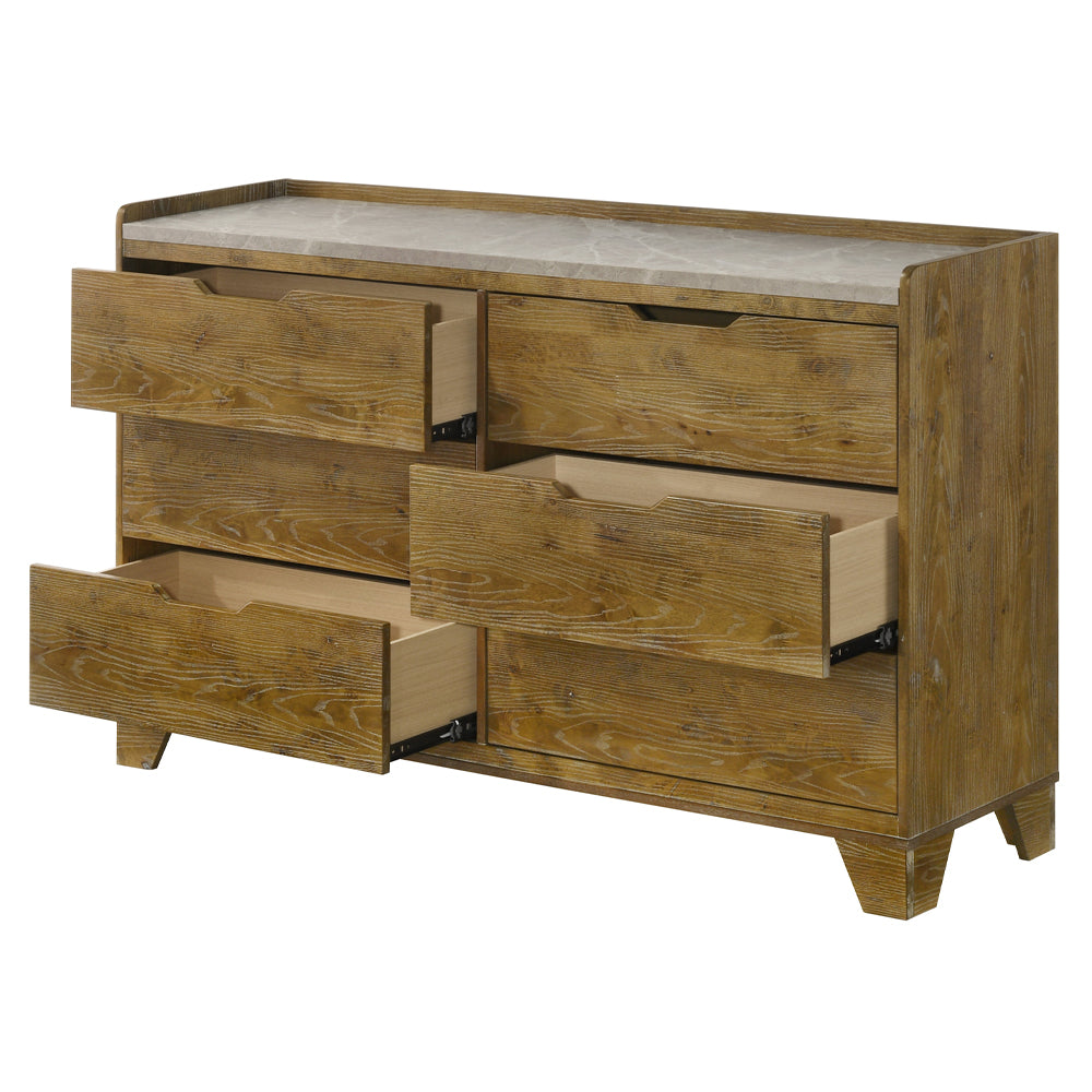 Garcia Light Aspen Brown Dresser - Ornate Home