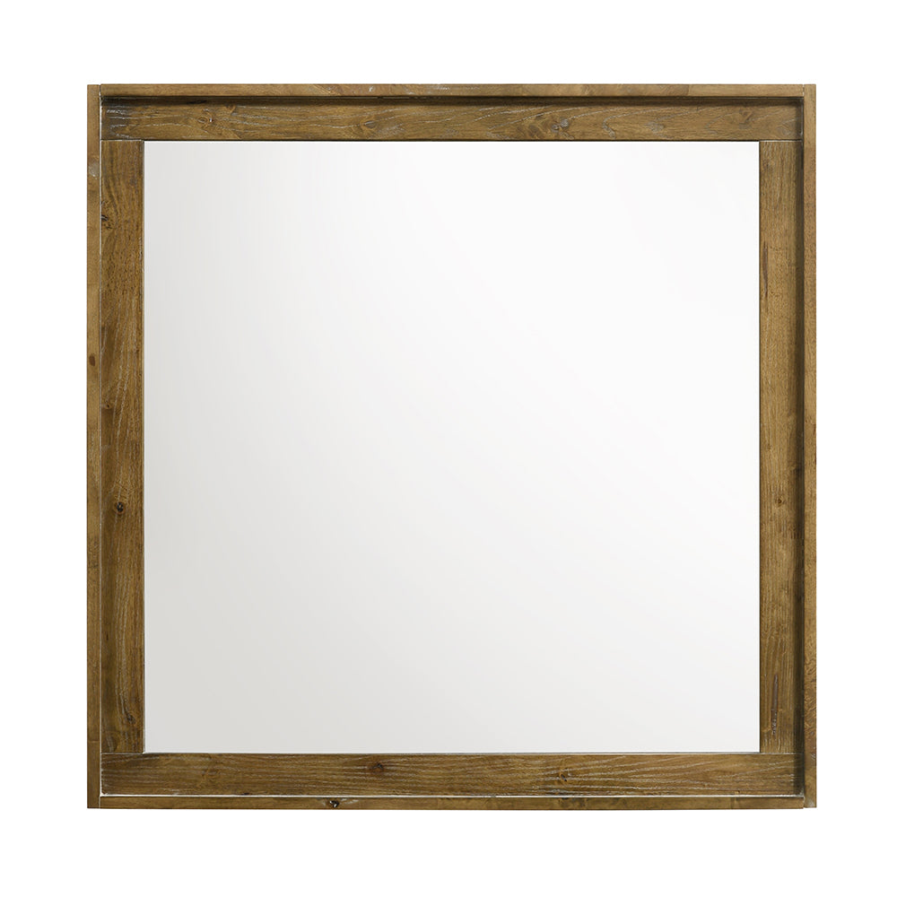 Garcia Light Aspen Brown Mirror - Ornate Home
