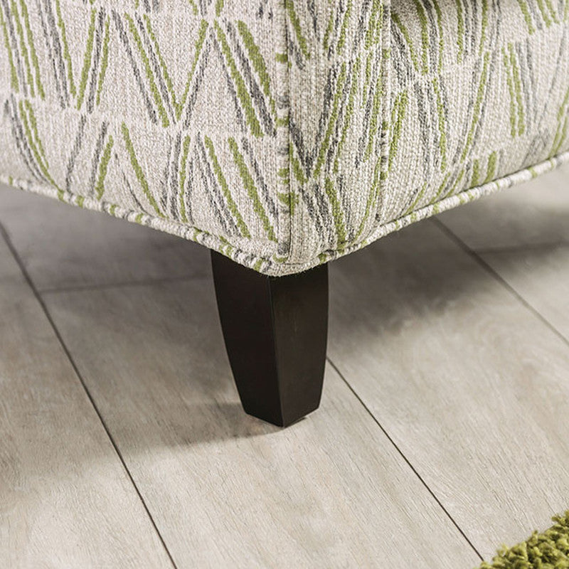 Gardner Gray/Green Chair - Ornate Home