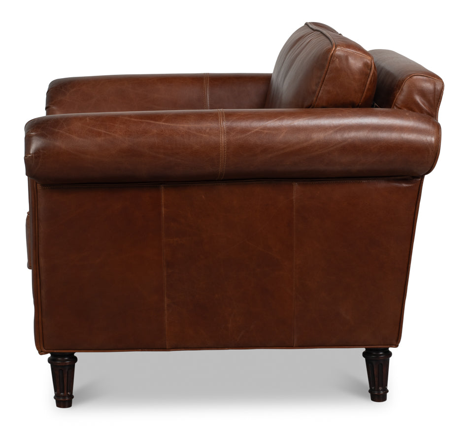 Gardner Newark Brown Chair - Ornate Home