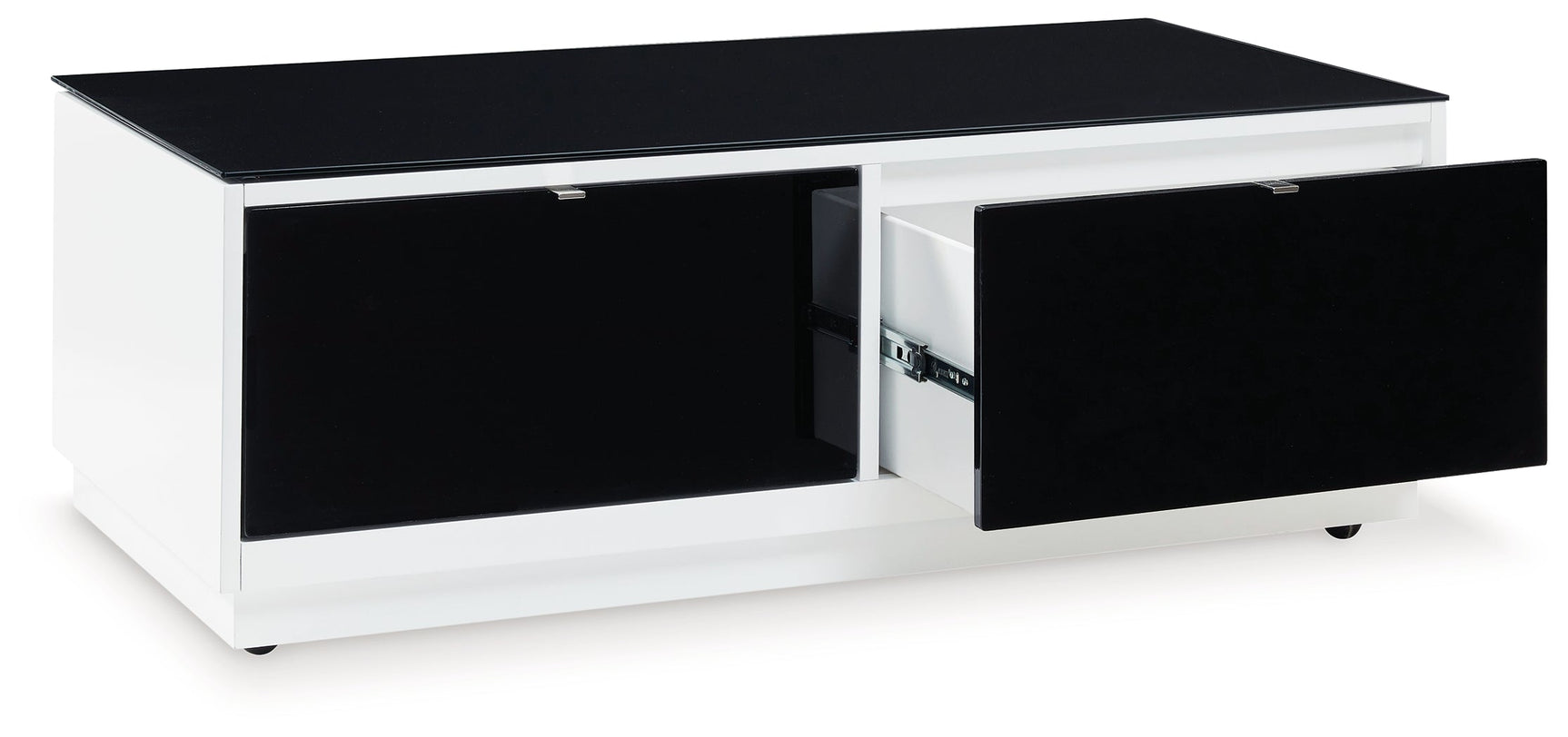 Gardoni White/Black Coffee Table (Online Special Price) - Ornate Home