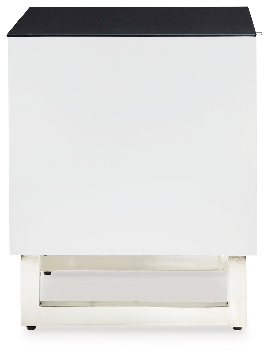 Gardoni White/Black Coffee Table and 2 End Tables - Ornate Home