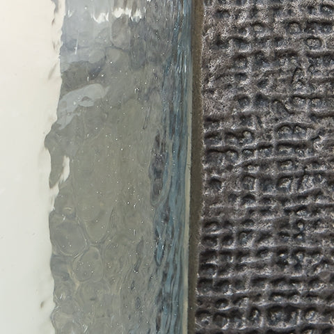 Garekton Clear/Pewter Finish Candle Holder (Set of 2) - Ornate Home