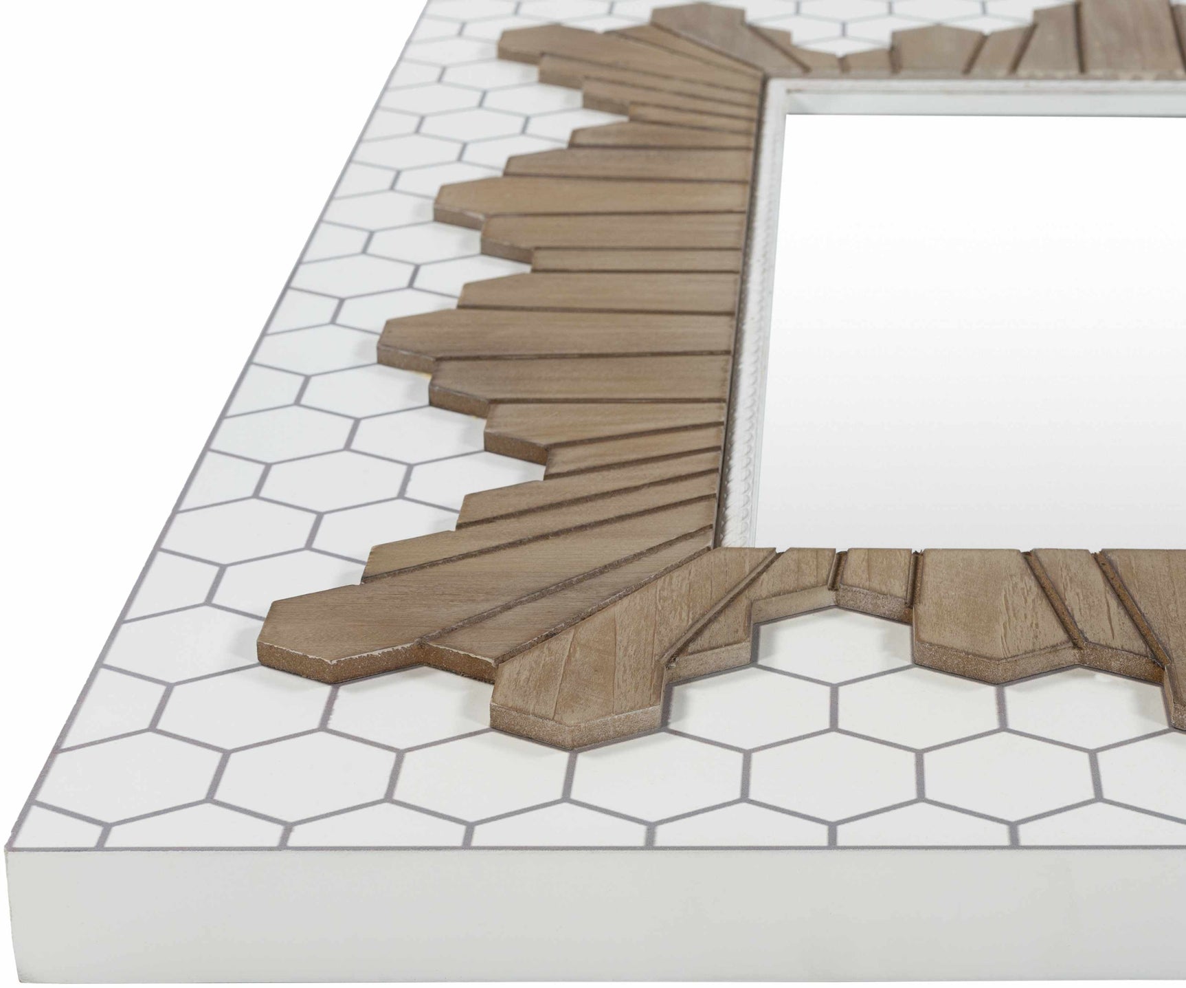Garner Mosaic Framed Mirror - Ornate Home