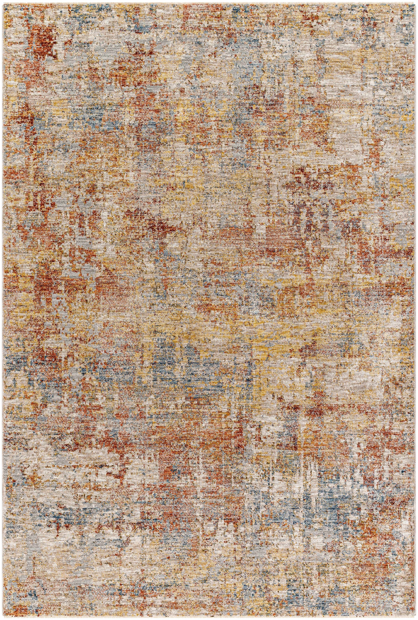 Garo Textured Rug with Fringes - Ornate Home
