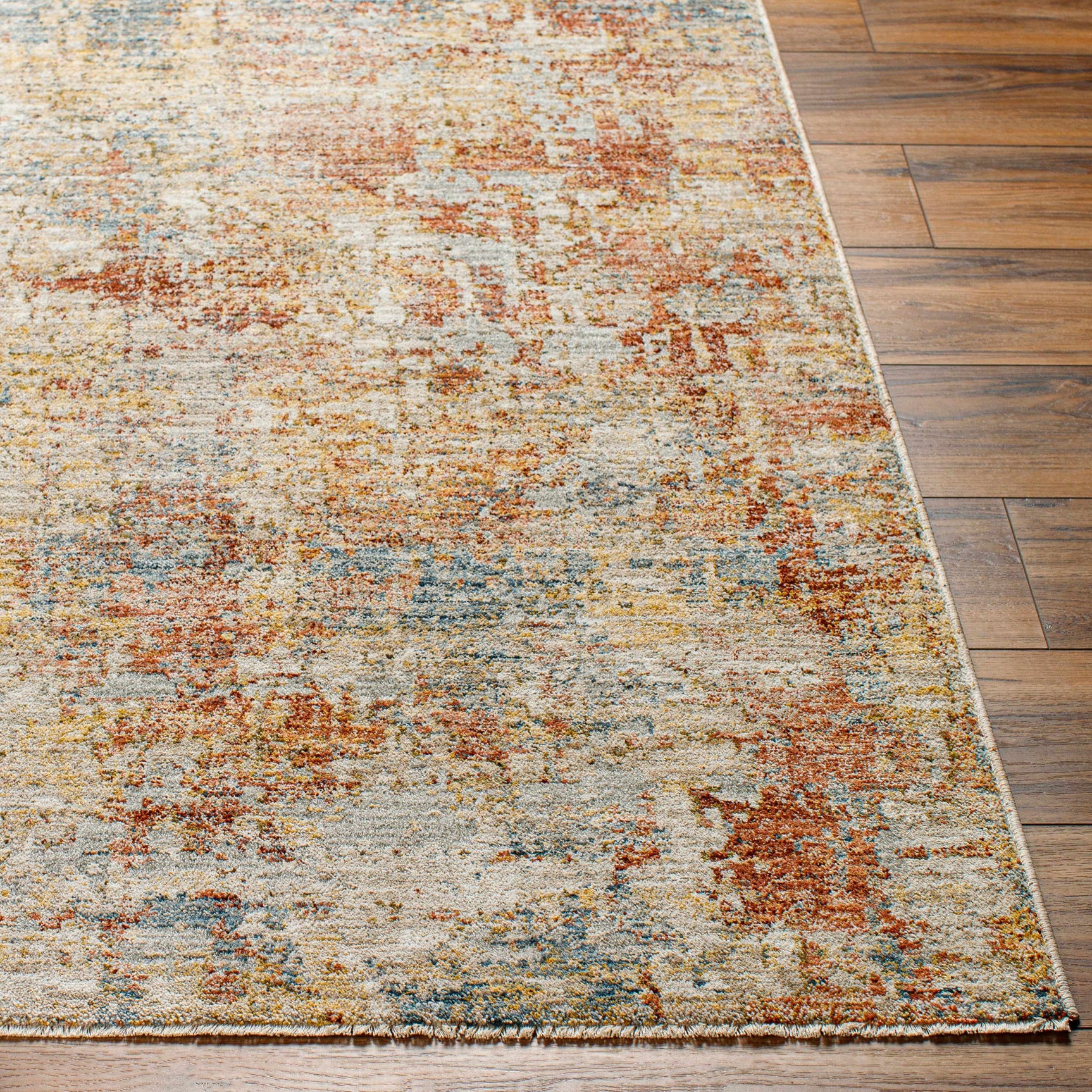 Garo Textured Rug with Fringes - Ornate Home