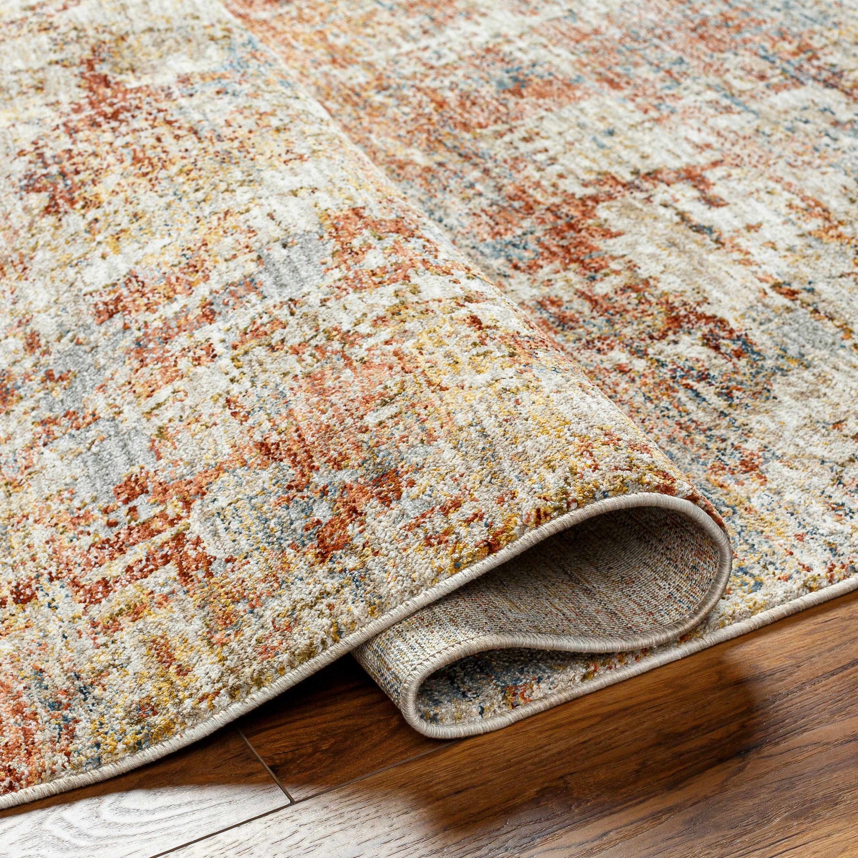 Garo Textured Rug with Fringes - Ornate Home