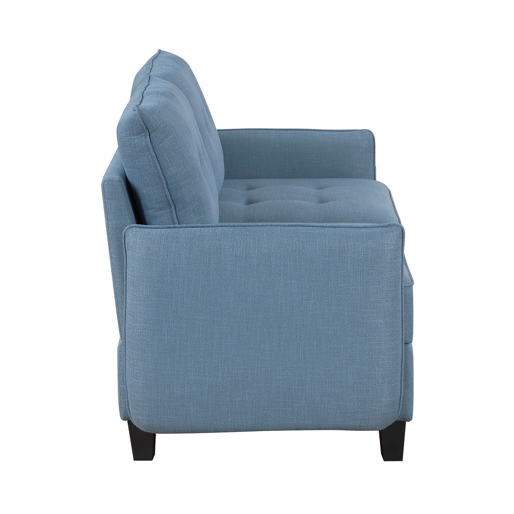 Garren Blue Loveseat - Ornate Home