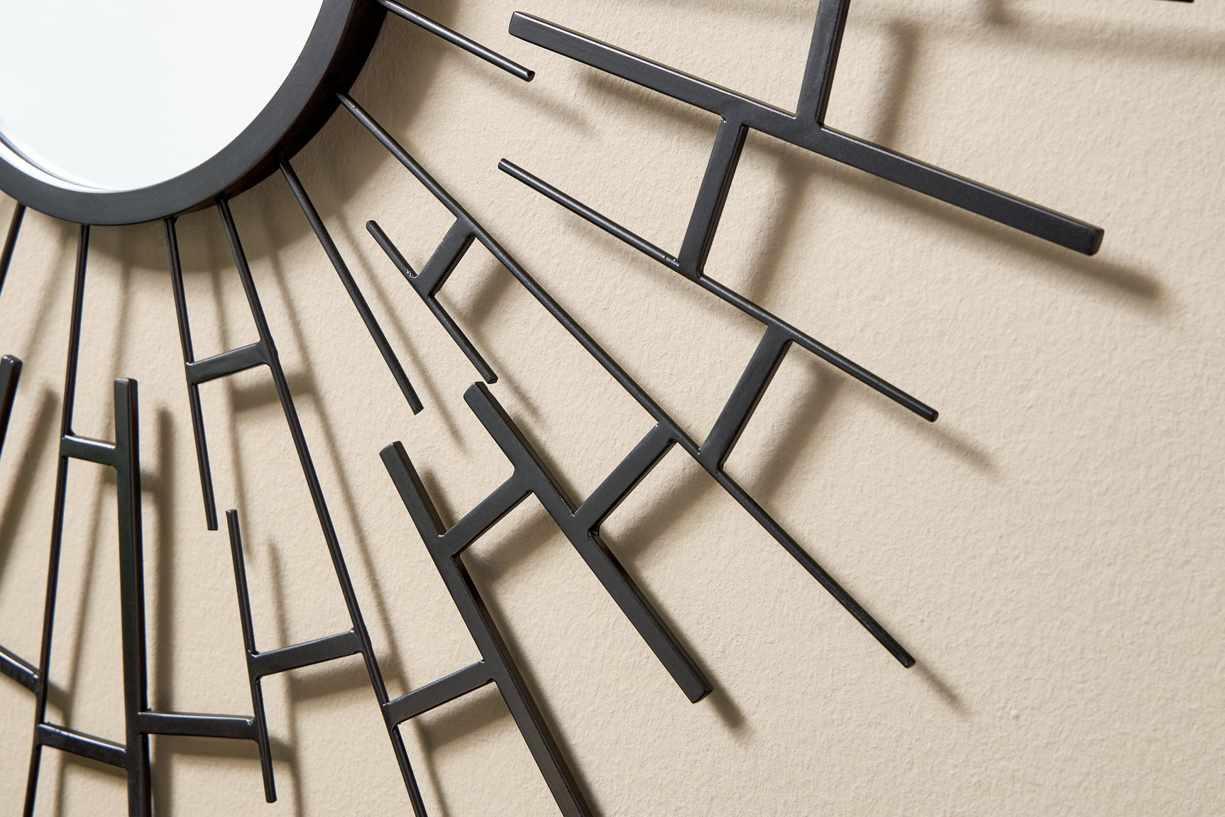 Garrenworth Black Accent Mirror - Ornate Home