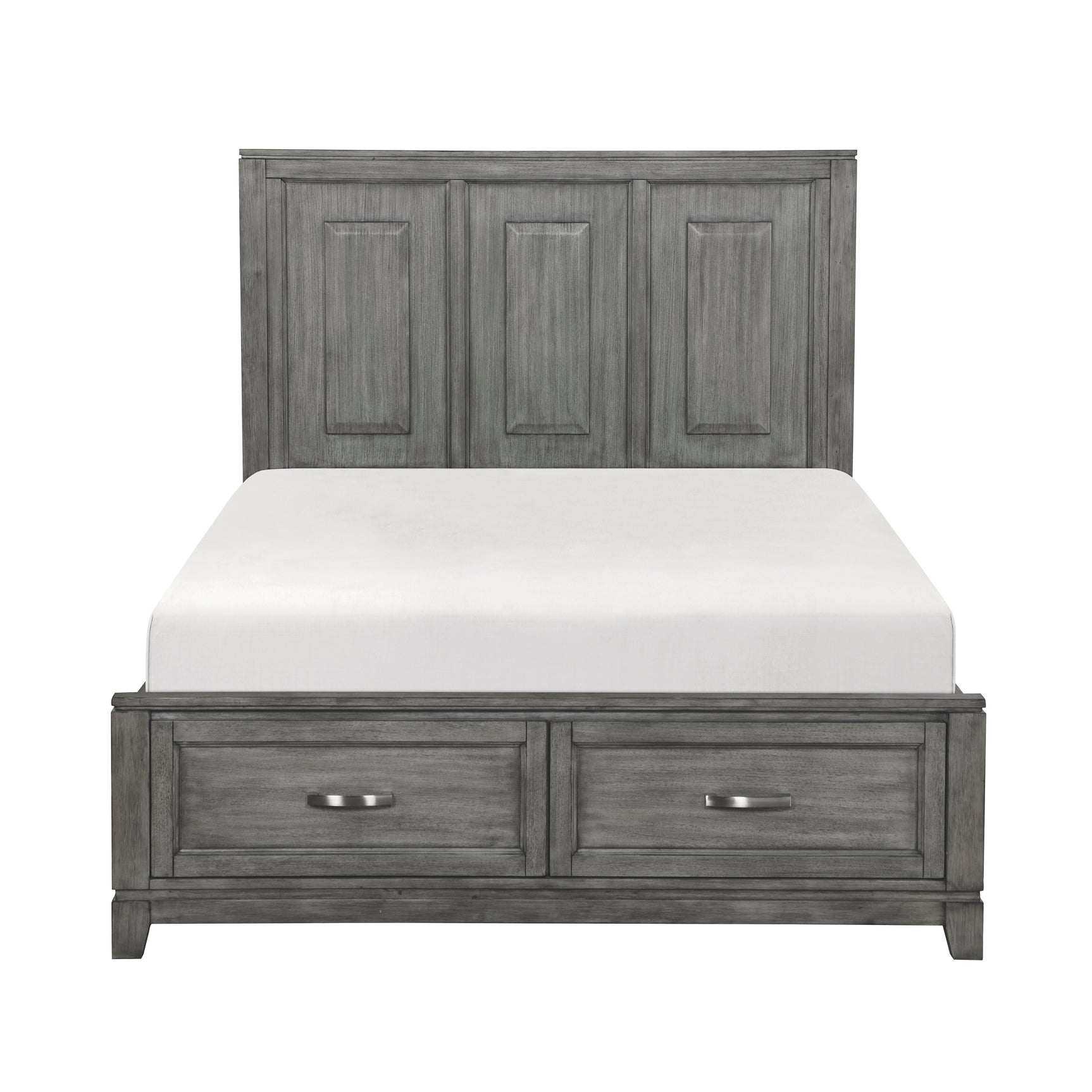 Garretson Gray 4-piece Queen Bedroom Set - Ornate Home