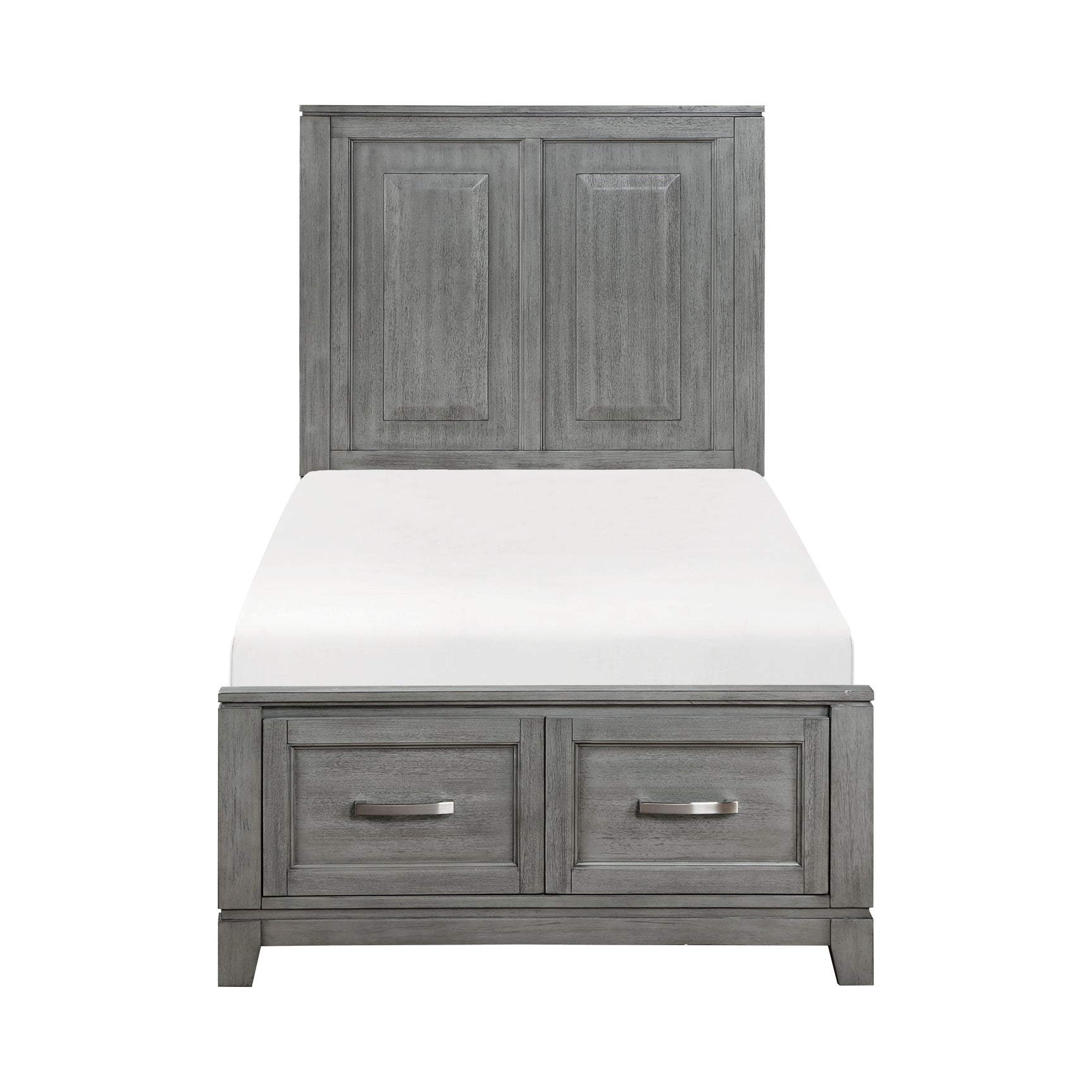 Garretson Gray 5-Piece Twin Bedroom Set - Ornate Home