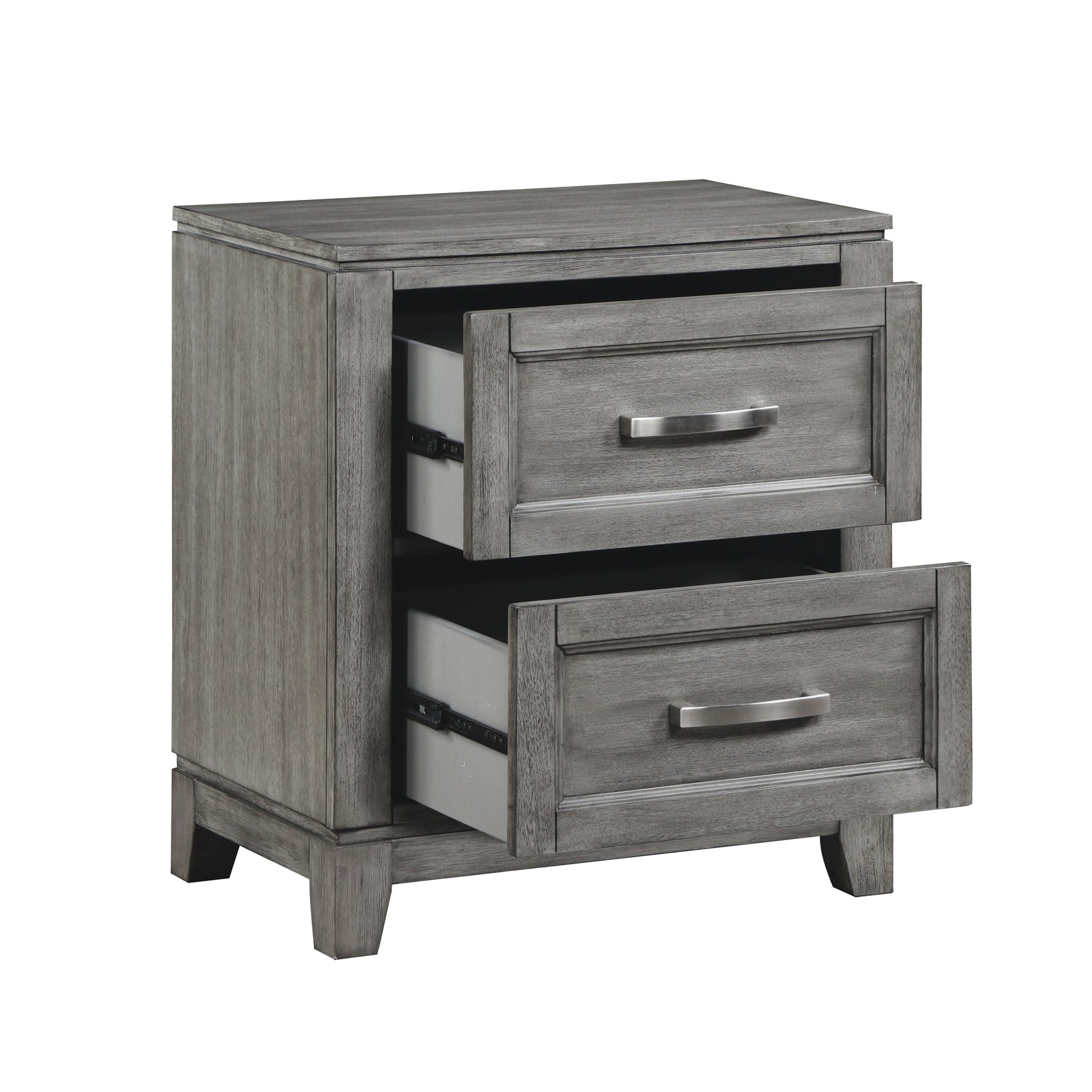 Garretson Gray Nightstand - Ornate Home