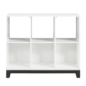Garretson White Bookcase - Ornate Home