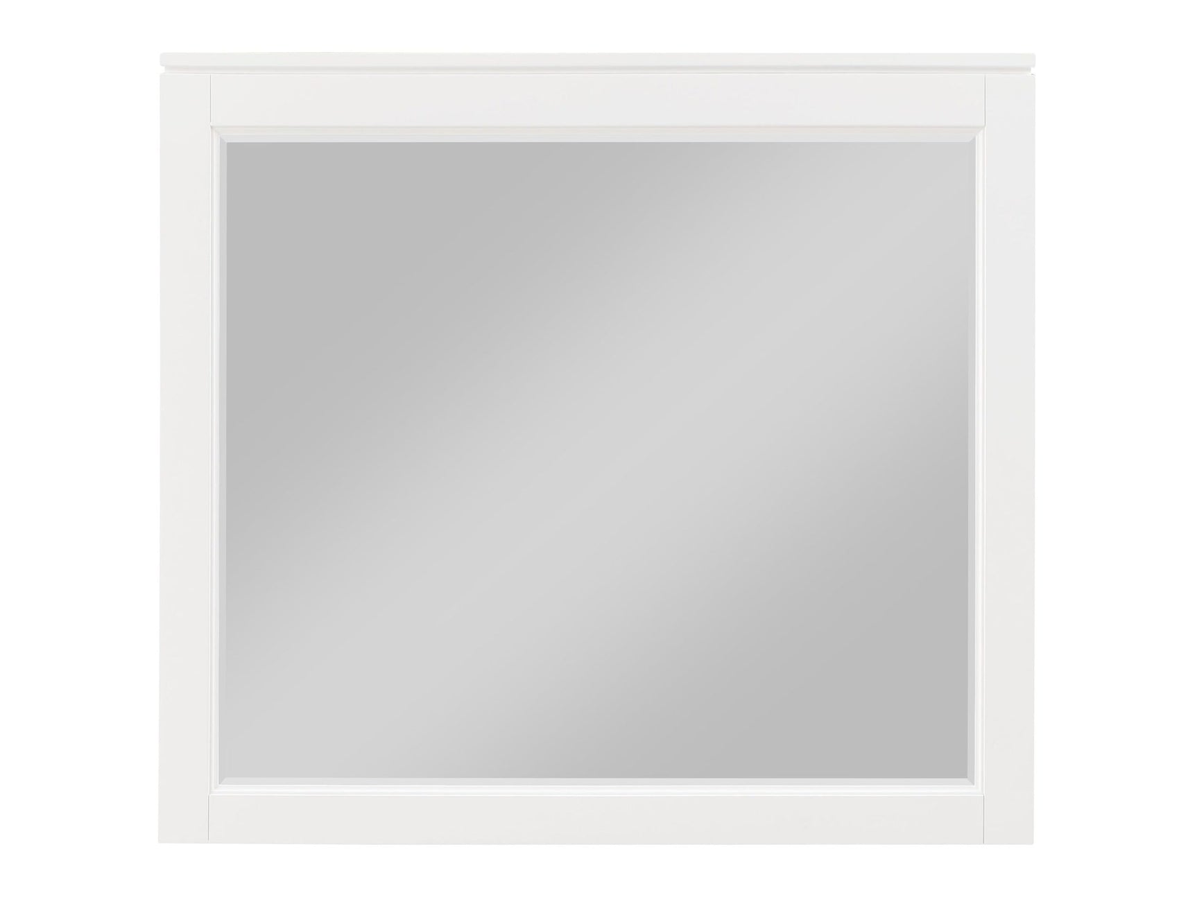 Garretson White Mirror - Ornate Home