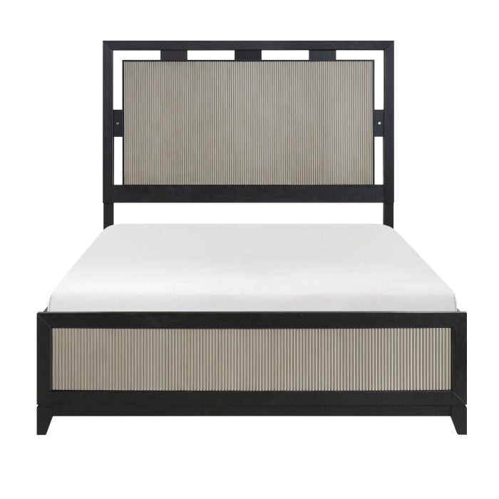 Garrison Black California King Bed - Ornate Home