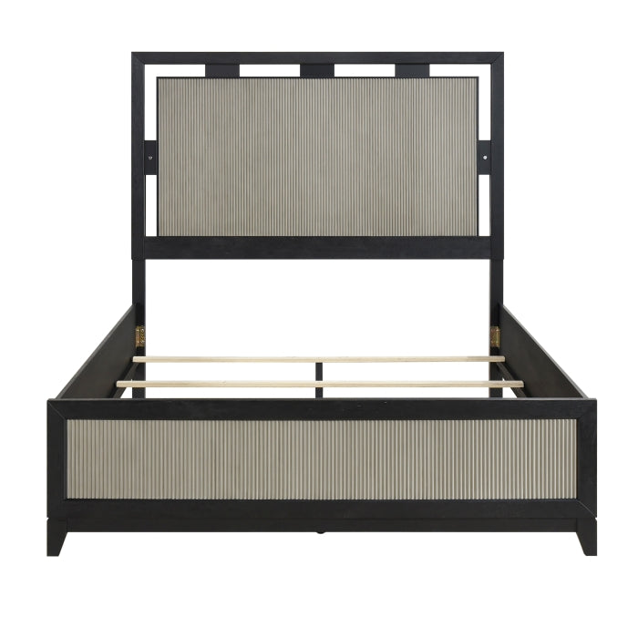 Garrison Black California King Bed - Ornate Home