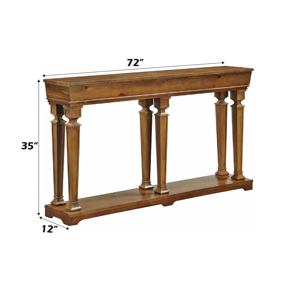 Garrison Oak Console Table - Ornate Home