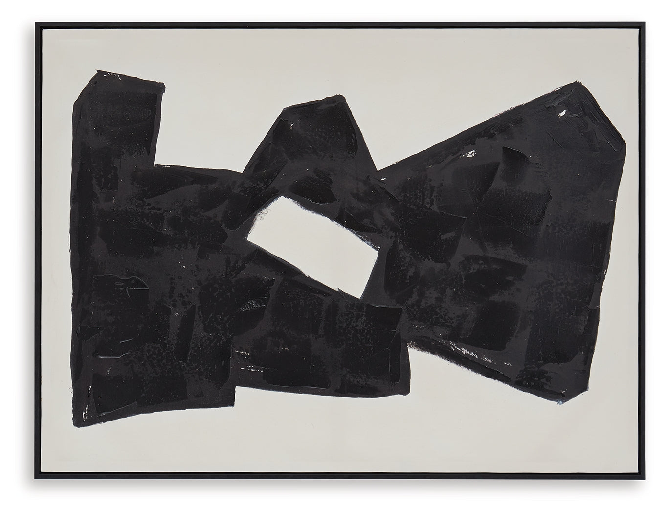 Garviery Black/Cream Wall Art - Ornate Home