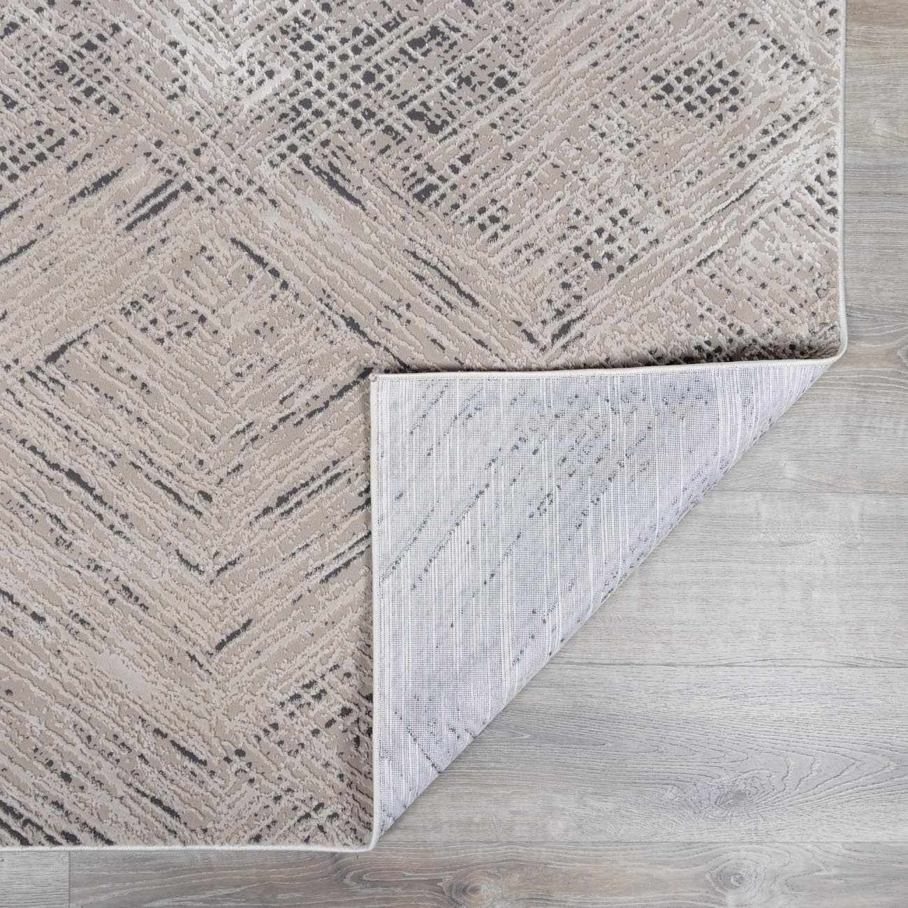 Garza Diamond Textured Washable Rug - Ornate Home