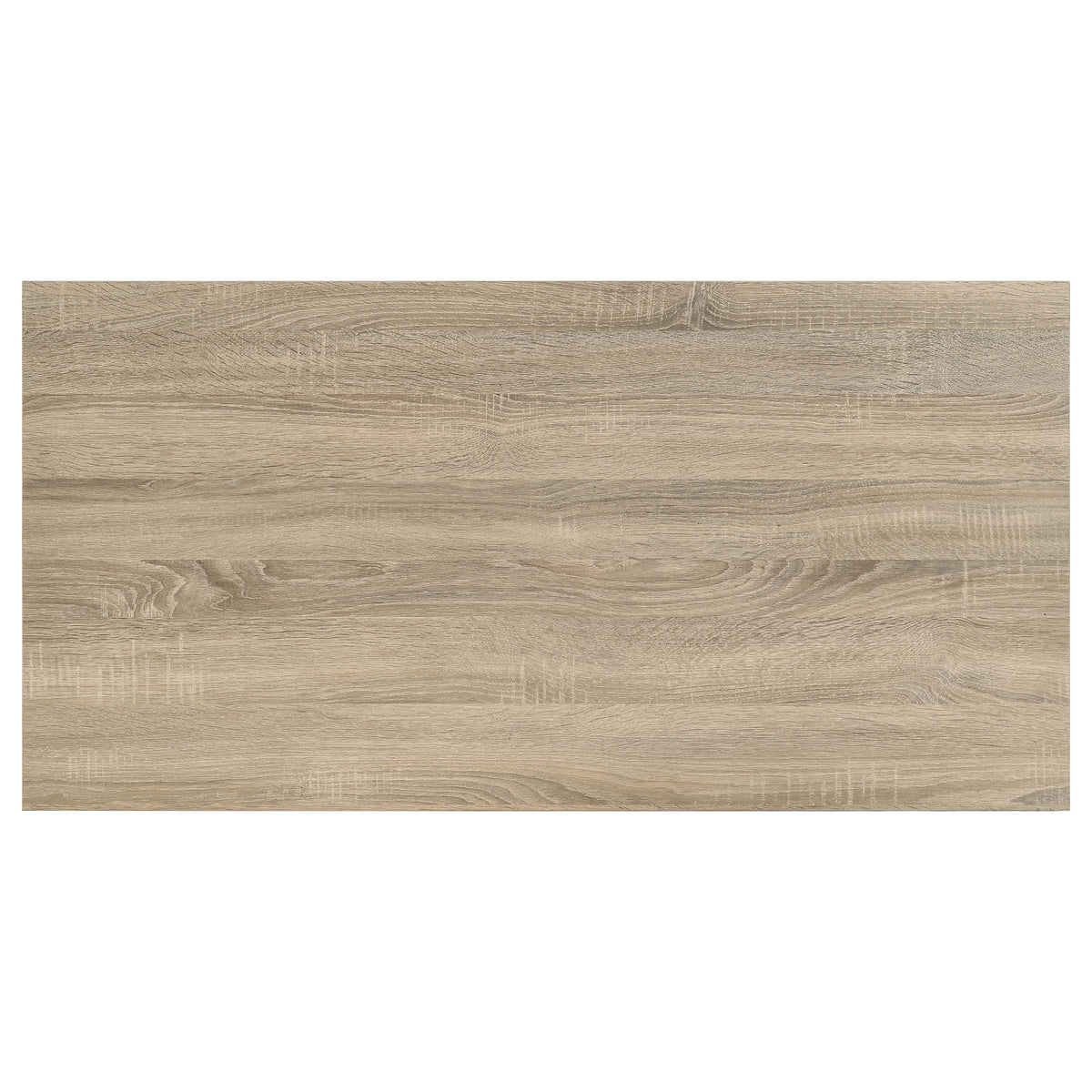 Garza Greige Oak 3-Piece Rectangular Coffee Table Set