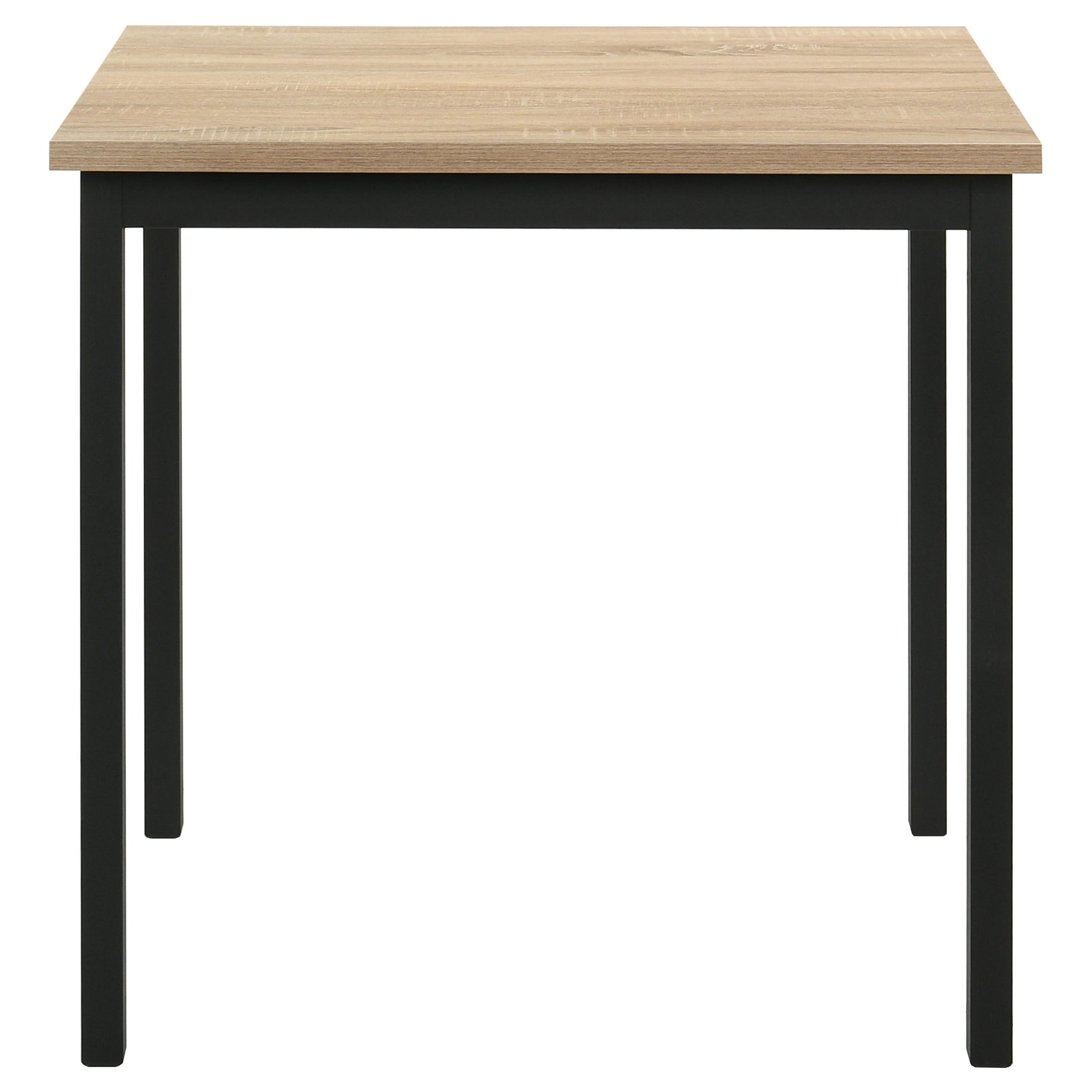 Garza Greige Oak Space Saving Rectangular Dining Table - Ornate Home