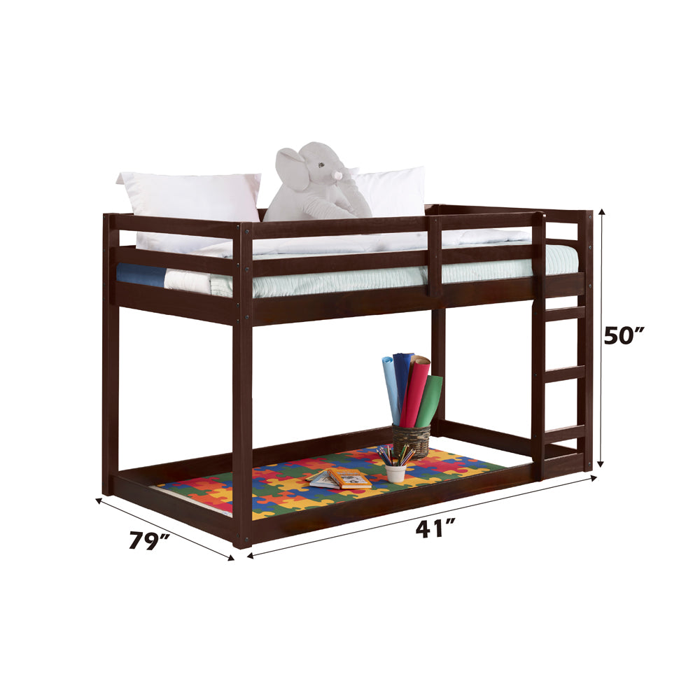 Gaston Espresso Loft Bed - Ornate Home
