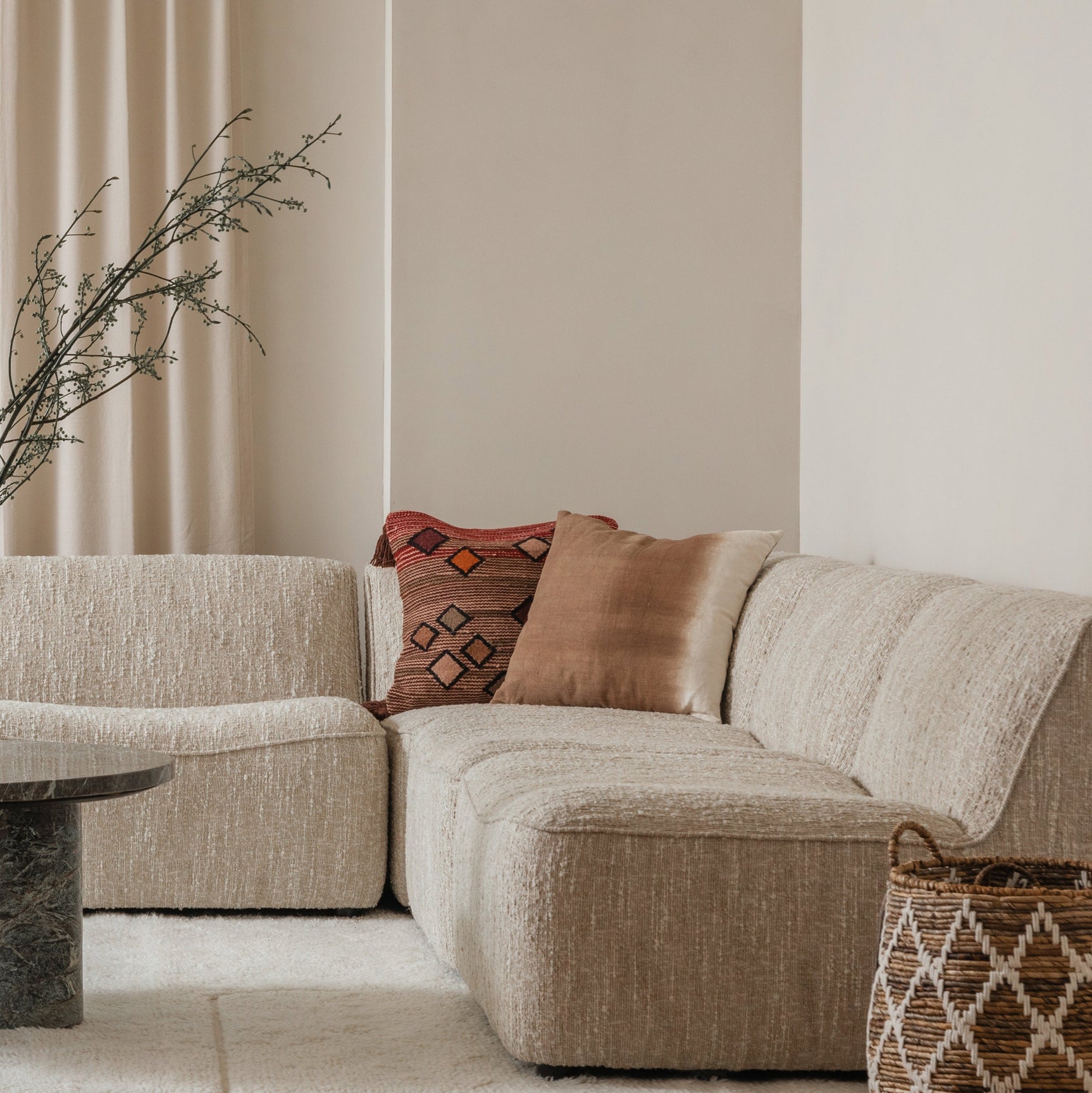 Gavena Maroon Pillow - Ornate Home