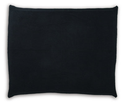 Gayelery Black Throw (Online Special Price) - Ornate Home