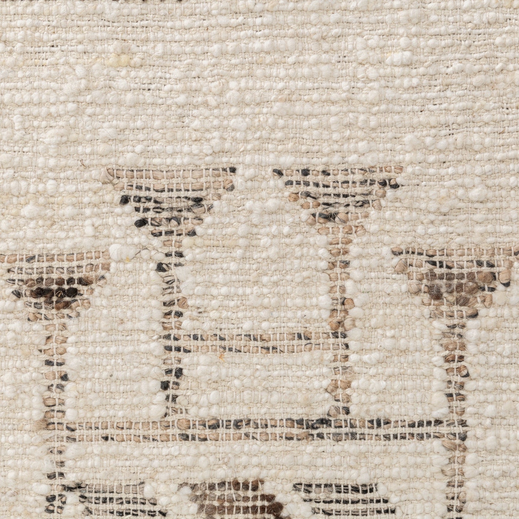 Gazi Ivory/Brown Multi Rug - Ornate Home