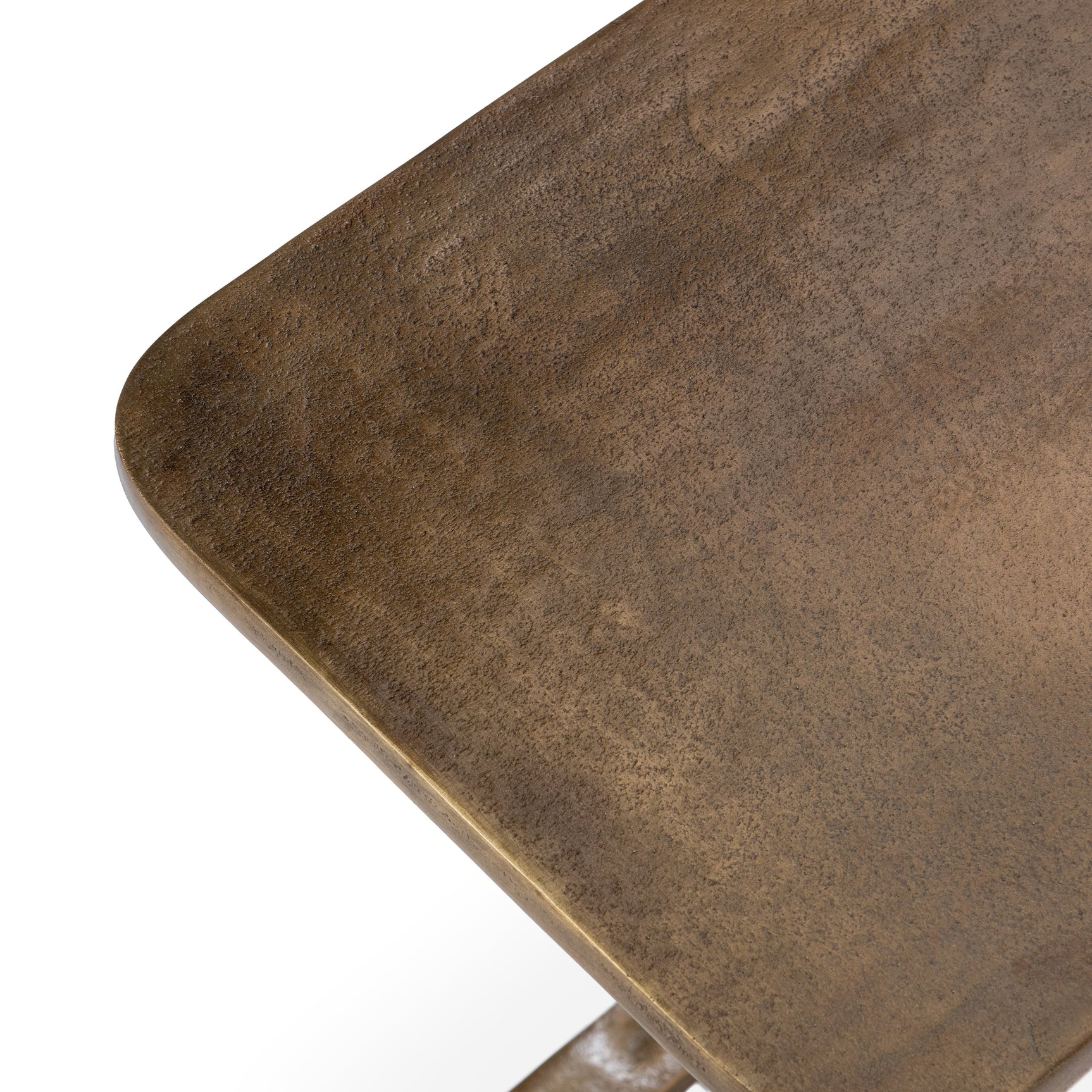 Geanna Antique Brass Accent Table - Ornate Home
