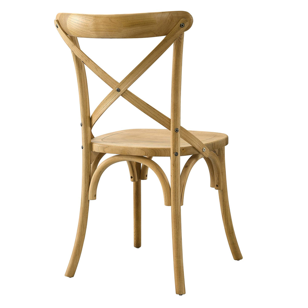 Gear Natural Dining Side Chair - 21x19.5" - Ornate Home