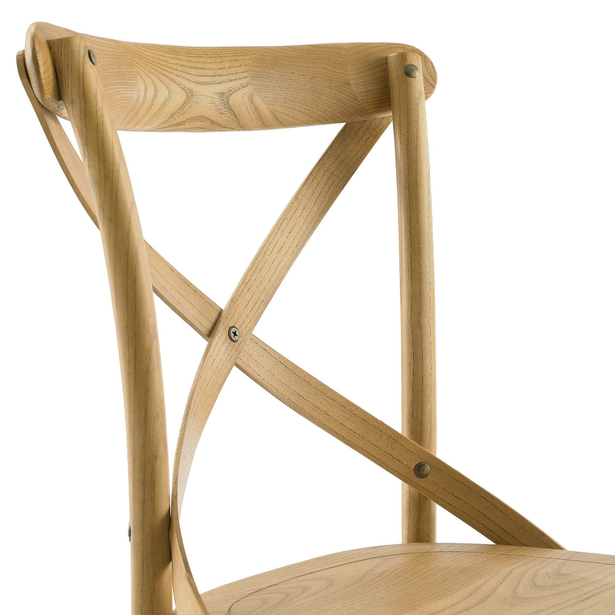 Gear Natural Dining Side Chair - 21x19.5" - Ornate Home