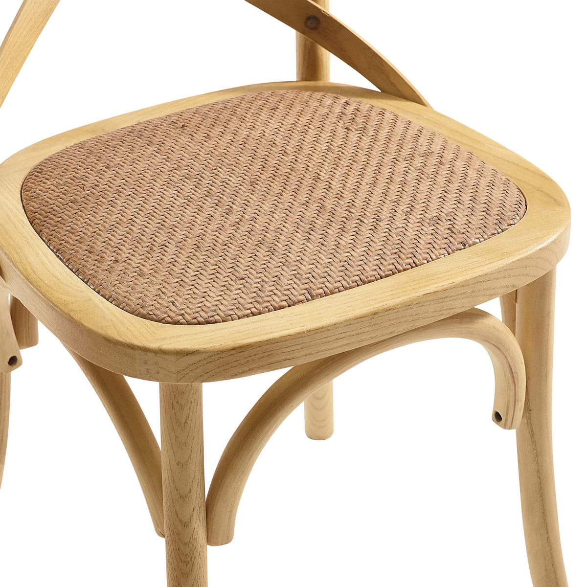 Gear Natural Dining Side Chair (Set of 4) - Ornate Home
