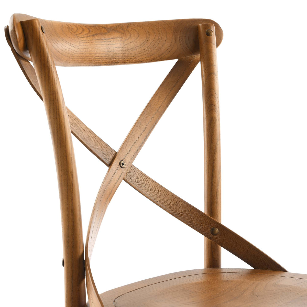 Gear Walnut Dining Side Chair - 21x19.5" - Ornate Home